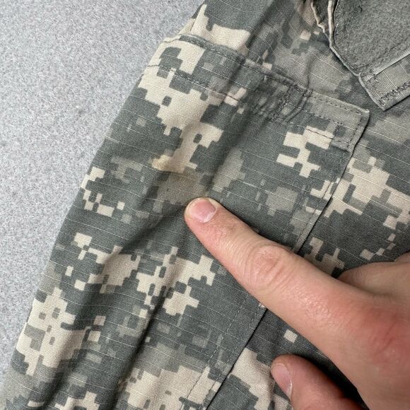 US Military ACU Army Combat Uniform Coat UCP Digital Camo Ripstop Small Reg - Picture 7 of 16